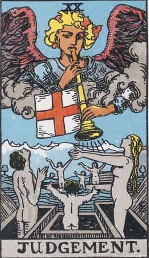 Judgement tarot card